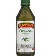 Pompeian USDA Organic Smooth Extra Virgin Olive Oil, First Cold Pressed, Smooth, Delicate Flavor, Perfect for Sautéing & Stir-Frying, 16 FL. OZ.